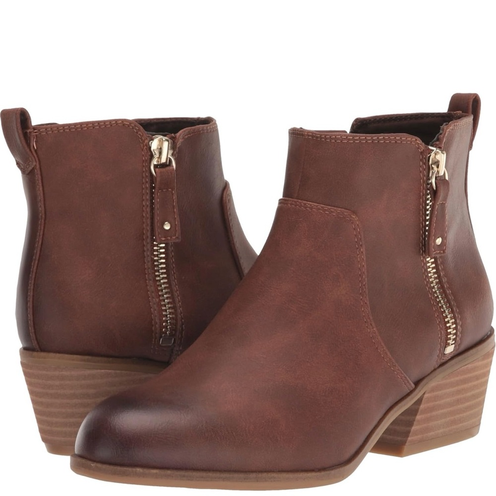 Brown Ankle Boots DrScholls